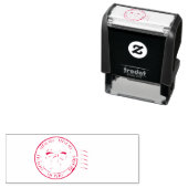 Aangepaste liefdepoststempel zelfinktende stempel (In situ)