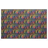 aangepaste liefdesstructuur vieren stof (Fat Quarter)