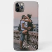 Aangepaste liefhebbers Afbeelding en eenvoudige li Case-Mate iPhone Case (Achterkant)