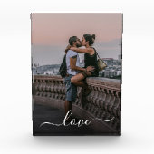 Aangepaste liefhebbers Afbeelding en eenvoudige li Fotoblokken (Voorkant)