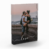 Aangepaste liefhebbers Afbeelding en eenvoudige li Fotoblokken (Links)