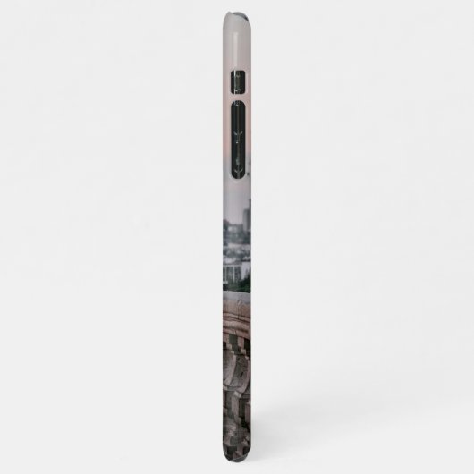 Aangepaste liefhebbers Afbeelding en eenvoudige li iPhone Hoesje (Linkerkant)