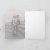 Aangepaste liefhebbers Afbeelding en eenvoudige li Kaart (Binnen)