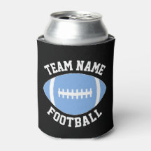 Aangepaste Light Blue Football Team Name Persoonli