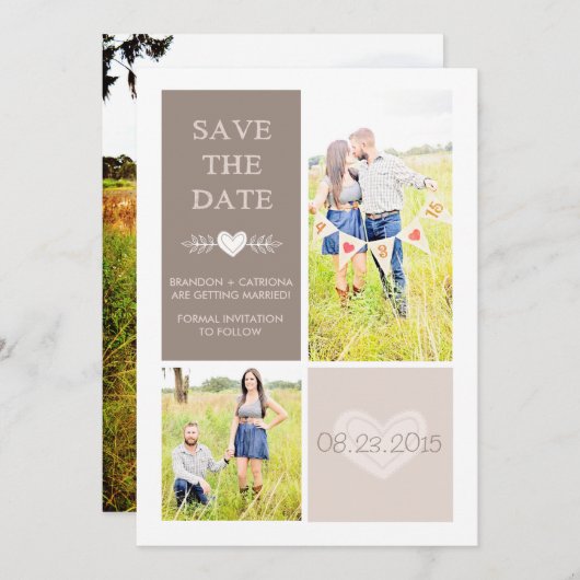 AANGEPASTE LIJST | AANKONDIGING VAN DE OPSLAGDATUM (Voorkant / Achterkant)