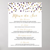 Aangepaste lijst - Menu Poster (Voorkant)