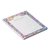 Aangepaste lijst met meerdere kleuren voor Abstrac Notitieblok (Schuin)