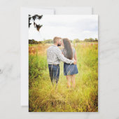 AANGEPASTE LIJST | SAVE THE DATE-AANKONDIGING DATE (Achterkant)