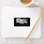 Aangepaste Lijst voor 3-fotomomentopnamen Aangepas Etiket (Insitu)