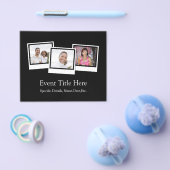 Aangepaste Lijst voor 3-fotomomentopnamen Aangepas Flyer (Enkel)