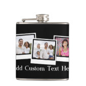 Aangepaste Lijst voor 3-fotomomentopnamen Aangepas Heupfles (Voorkant)