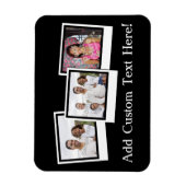 Aangepaste Lijst voor 3-fotomomentopnamen Aangepas Magneet (Verticaal)