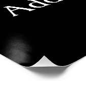 Aangepaste Lijst voor 3-fotomomentopnamen Aangepas Poster (Hoek)