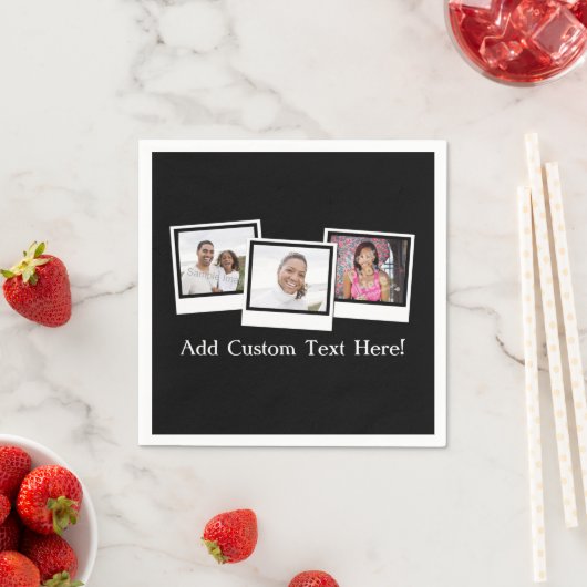 Aangepaste Lijst voor 3-fotomomentopnamen Aangepas Servet (Insitu)