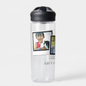 Aangepaste Lijst voor 3-fotomomentopnamen Aangepas Waterfles (Voorkant)
