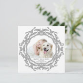 Aangepaste Lijst voor sierdoeleinden Feestdagenkaart (Staand voorkant)