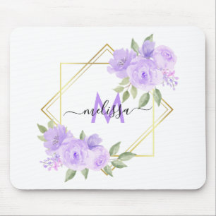Aangepaste  Lila Muismat van Floral