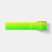 Aangepaste Lime Ombre Satijnen Lint (Voorkant)