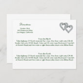 Aangepaste Limoen geeft richting Kaart (Voorkant / Achterkant)