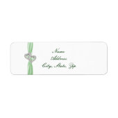 Aangepaste Limoen hoort Adresetiketten Etiket (Voorkant)