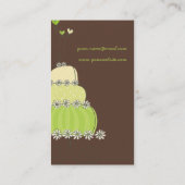 Aangepaste Limoen kaart / Visitekaartje (Achterkant)