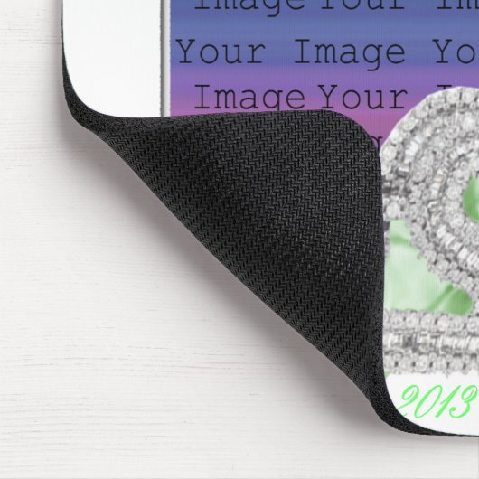 Aangepaste Limoen lint Muismat (Hoek)