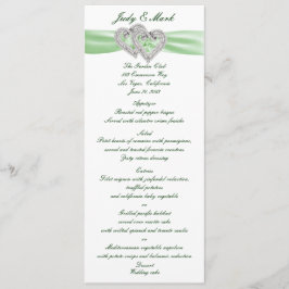 Aangepaste Limoen-menukaart Menu