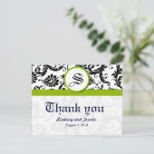 Aangepaste Lindsay Bedankkaart (Staand voorkant)