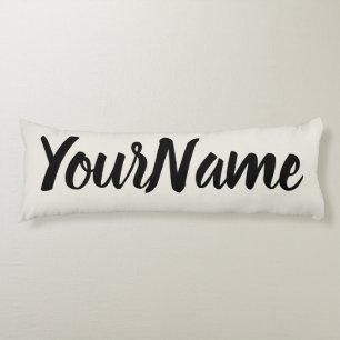 Aangepaste linen Cream Lichaamskussen