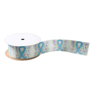 Aangepaste linten voor blauw bewustzijn ribbon But