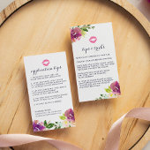 Aangepaste lip Product Distributor Tips & Tricks Visitekaartje