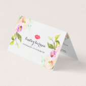 Aangepaste lip Product Distributor Tips & Tricks Visitekaartje (Voorkant)