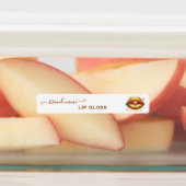 aangepaste lipgloss labels goud LIps (Aangebracht)