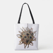 Aangepaste liquidambar styraciflua (Pod)-Canvas ta Tote Bag (Achterkant)