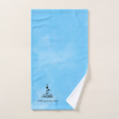Aangepaste literair huishanddoek bad handdoek (Handdoek)