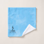 Aangepaste literair huishanddoek bad handdoek (Wasdoekje)