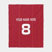 Aangepaste Liverpool Fleece Deken (Voorkant)