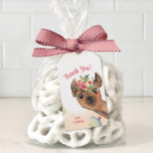 Aangepaste Llama Cadeaulabel