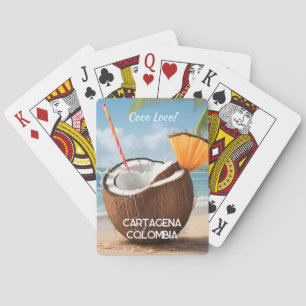 Aangepaste Locatie Coco Loco Pokerkaarten