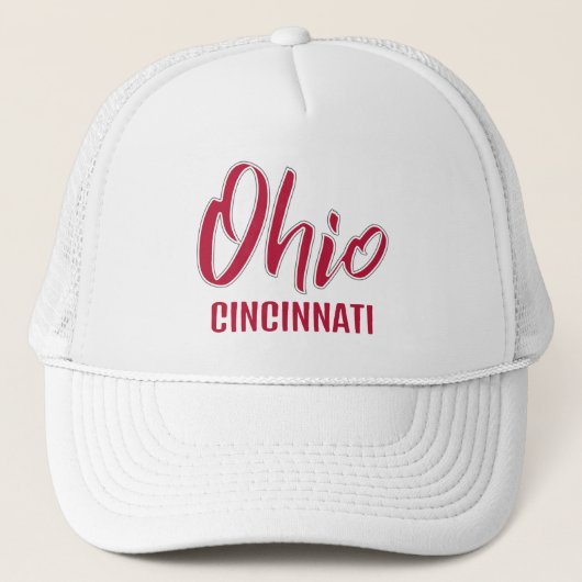 Aangepaste locatie Ohio Trucker Pet (Voorkant)
