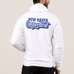 Aangepaste locatie & tekst Connecticut Hoodie