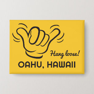 Aangepaste locatie, tekst & kleur Shaka Button