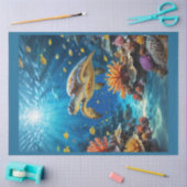 Aangepaste loggerhead tissuepapier (Craft)