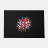 Aangepaste Logo, Aangepaste Kleur Promotionele Deu Deurmat (Voorkant)