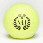 Aangepaste Logo aangepaste penningpenningen Tennisballen (Voorkant)