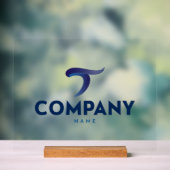 Aangepaste Logo Acryl Teken Professioneel Branded Bord (Neutraal)
