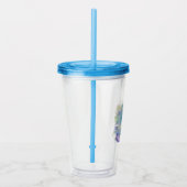 Aangepaste Logo Acryl Travel Tumbler Drinkbeker (Rechts)