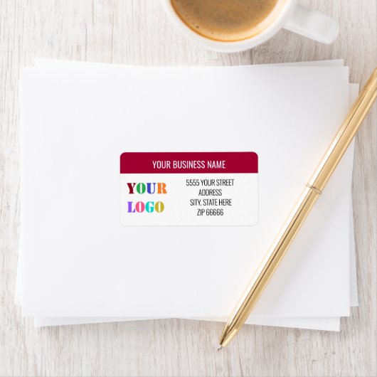 Aangepaste Logo - Adres Aangepaste labels (Insitu)