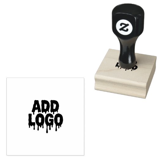 Aangepaste logo-afbeelding  rubberstempel (Gestempeld)