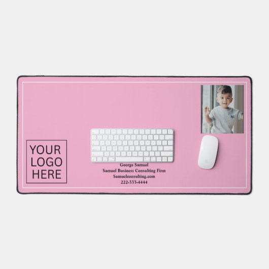 Aangepaste Logo | Afbeelding | tekstverwerkingsbed Bureaumat (Keyboard & Muis)